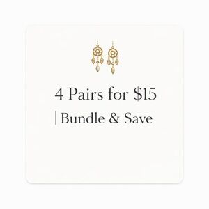 Bundle & Save | All Earring Sets $15